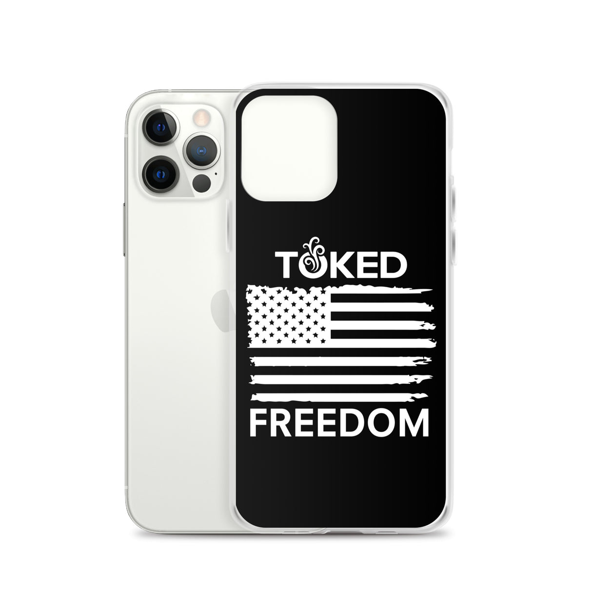 Freedom Black iPhone Case