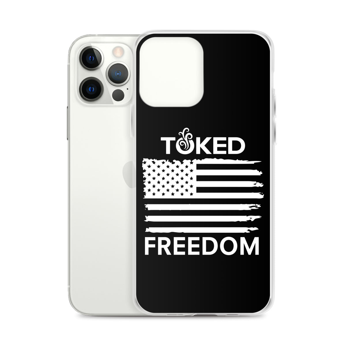 Freedom Black iPhone Case