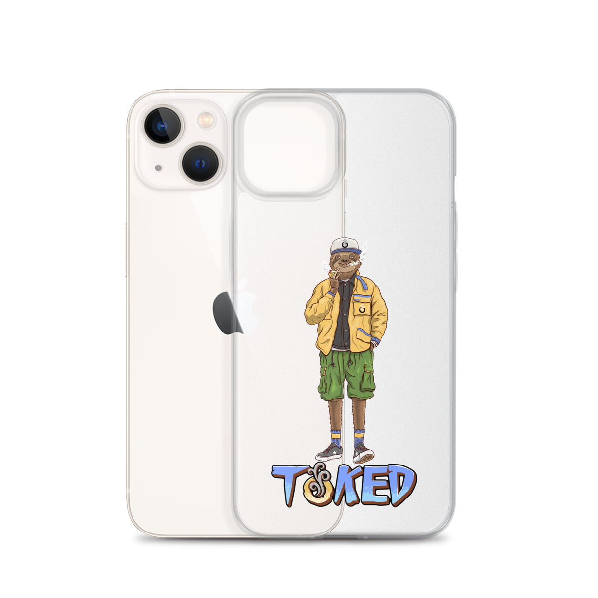 Sloth Clear iPhone Case