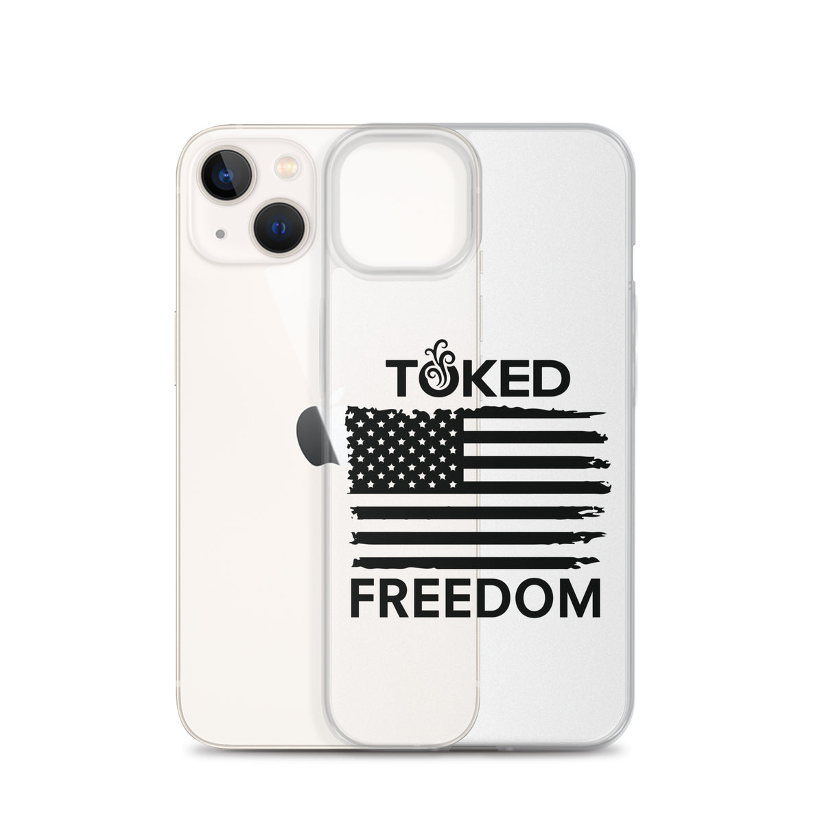 Freedom Clear iPhone Case