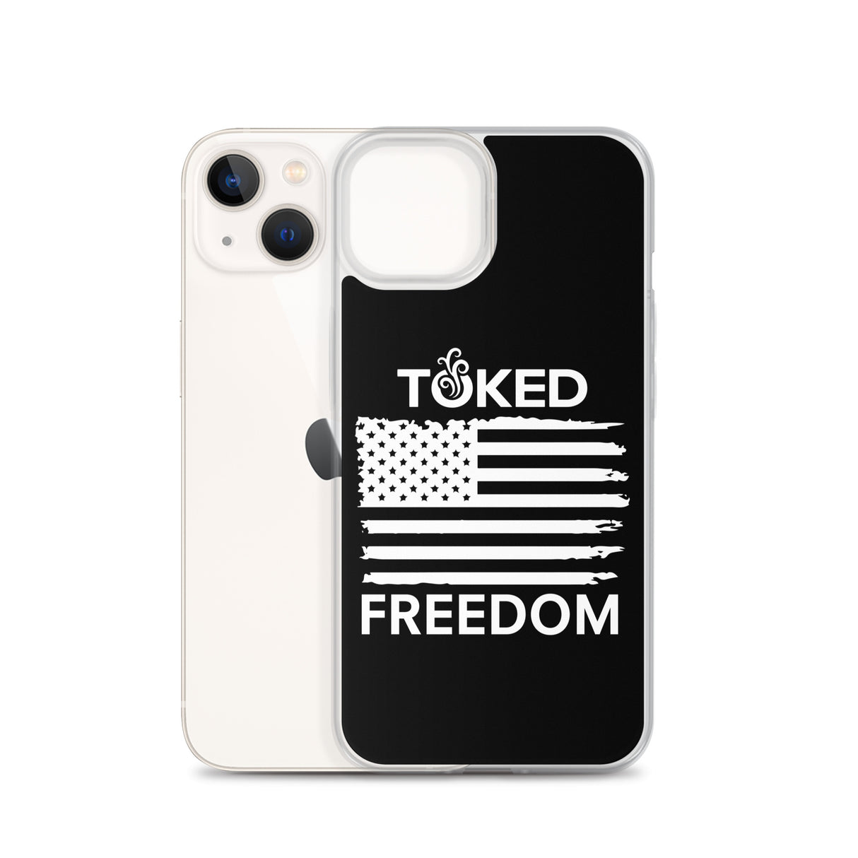 Freedom Black iPhone Case
