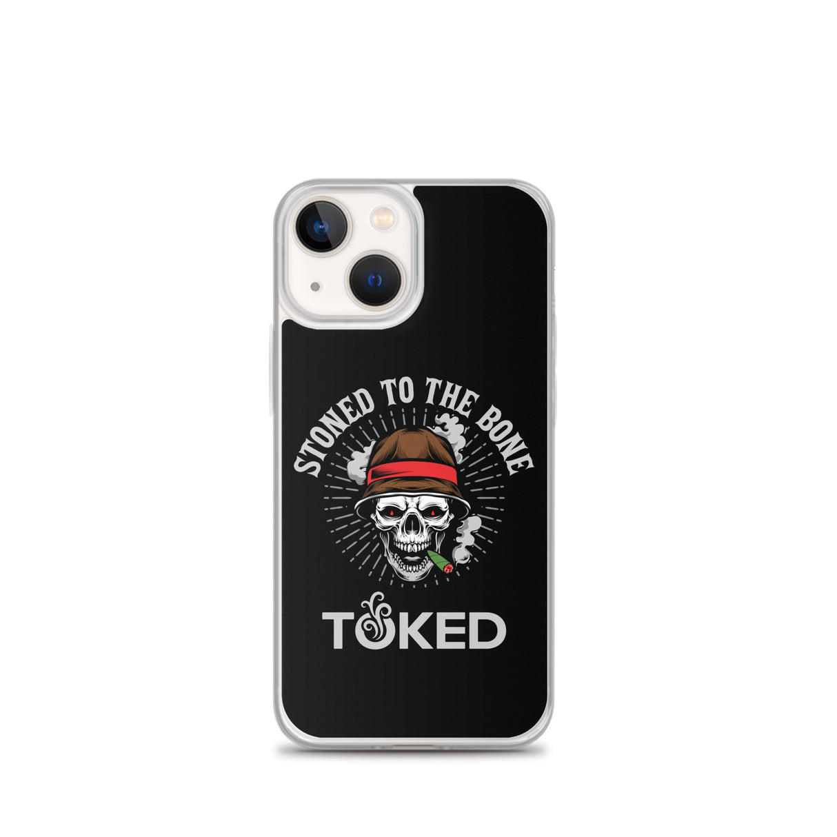 Stoned to the Bone Black iPhone Case