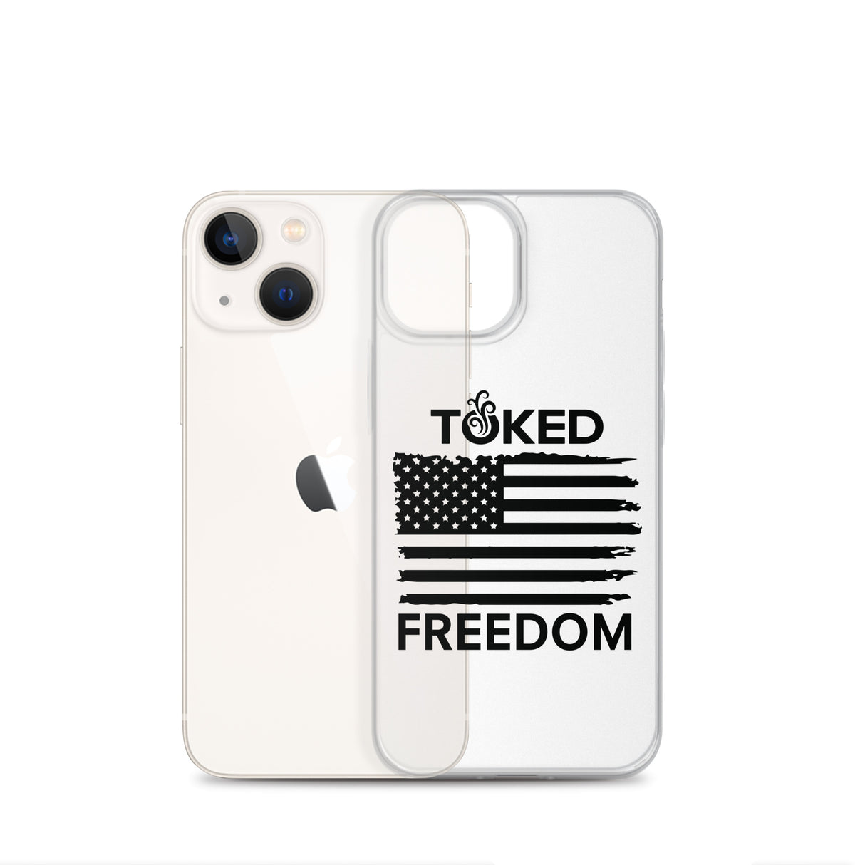 Freedom Clear iPhone Case