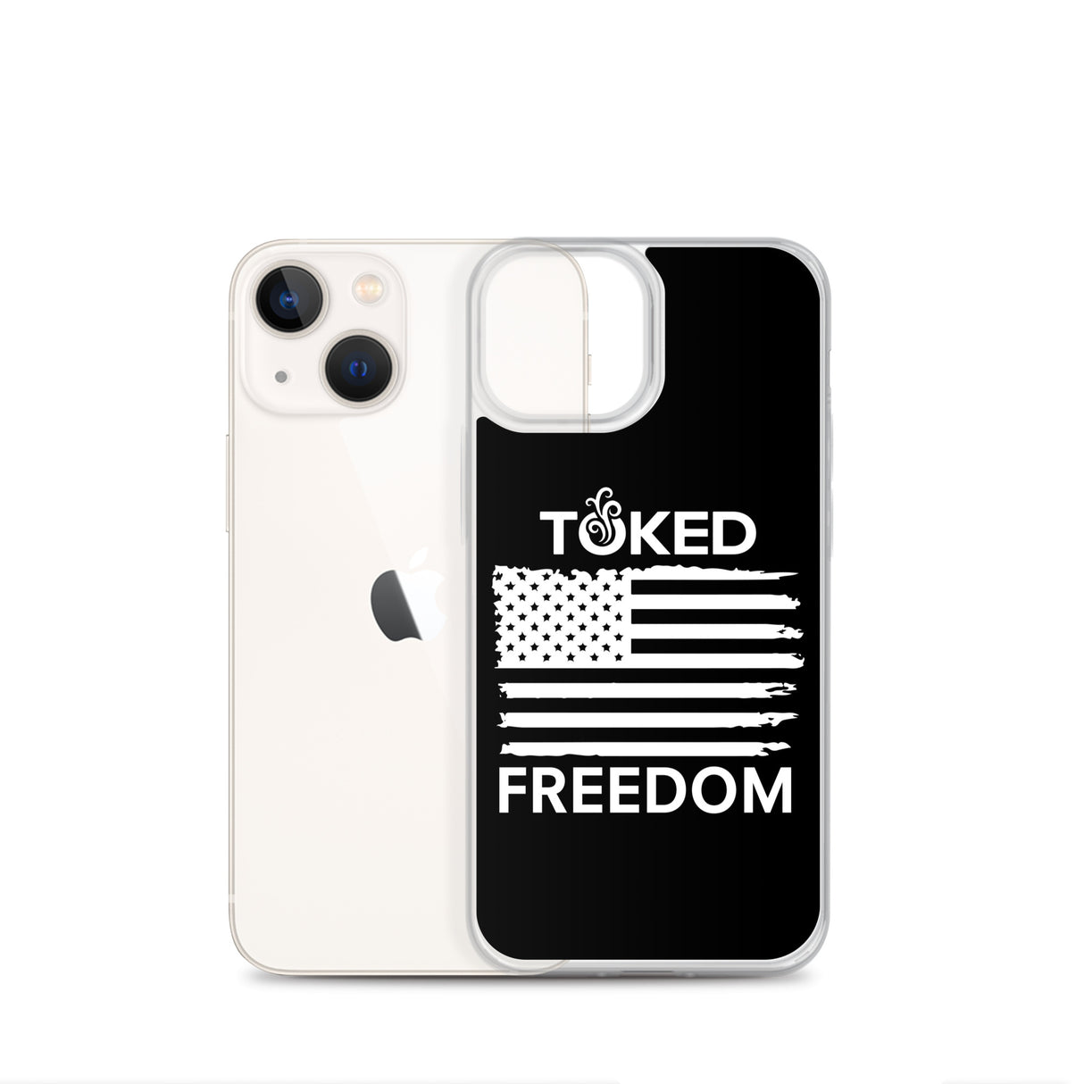 Freedom Black iPhone Case