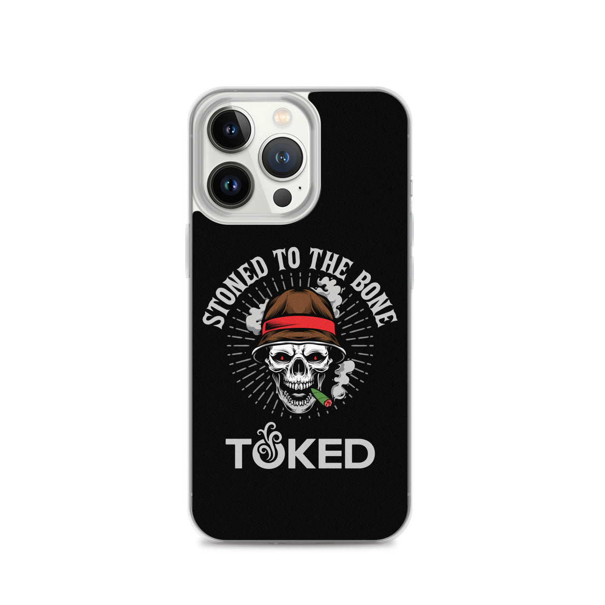 Stoned to the Bone Black iPhone Case