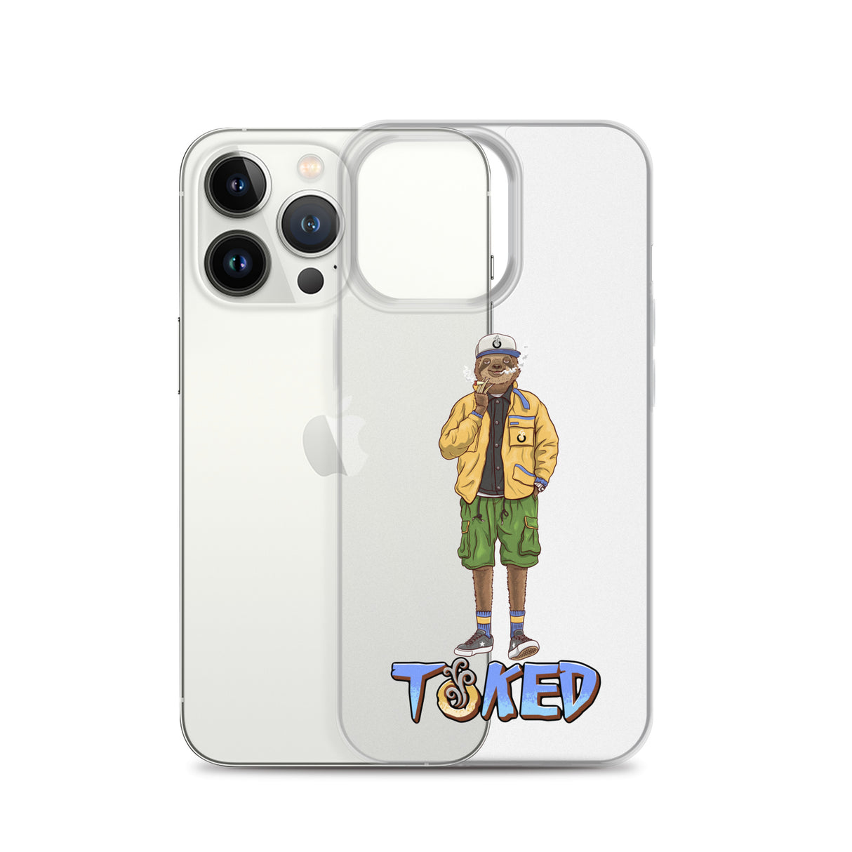 Sloth Clear iPhone Case