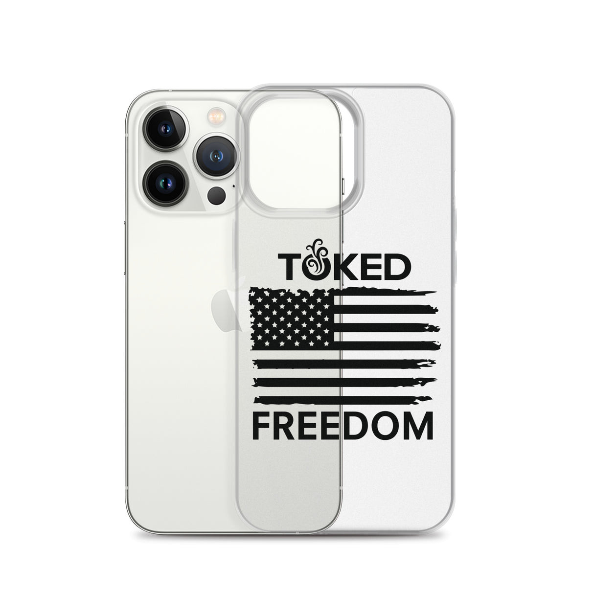 Freedom Clear iPhone Case