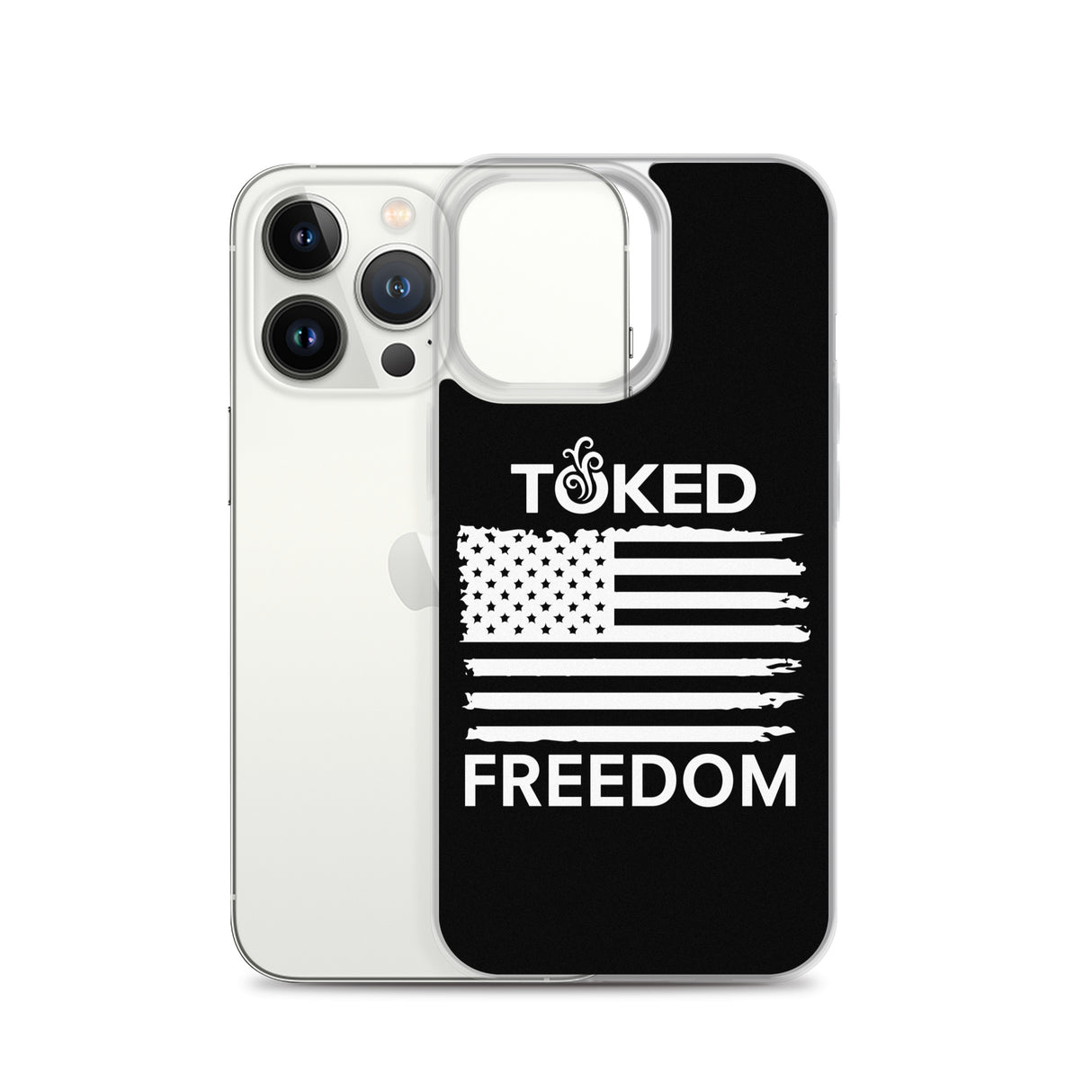 Freedom Black iPhone Case