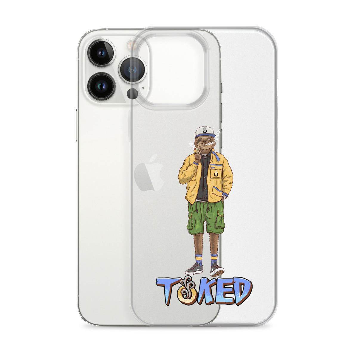 Sloth Clear iPhone Case