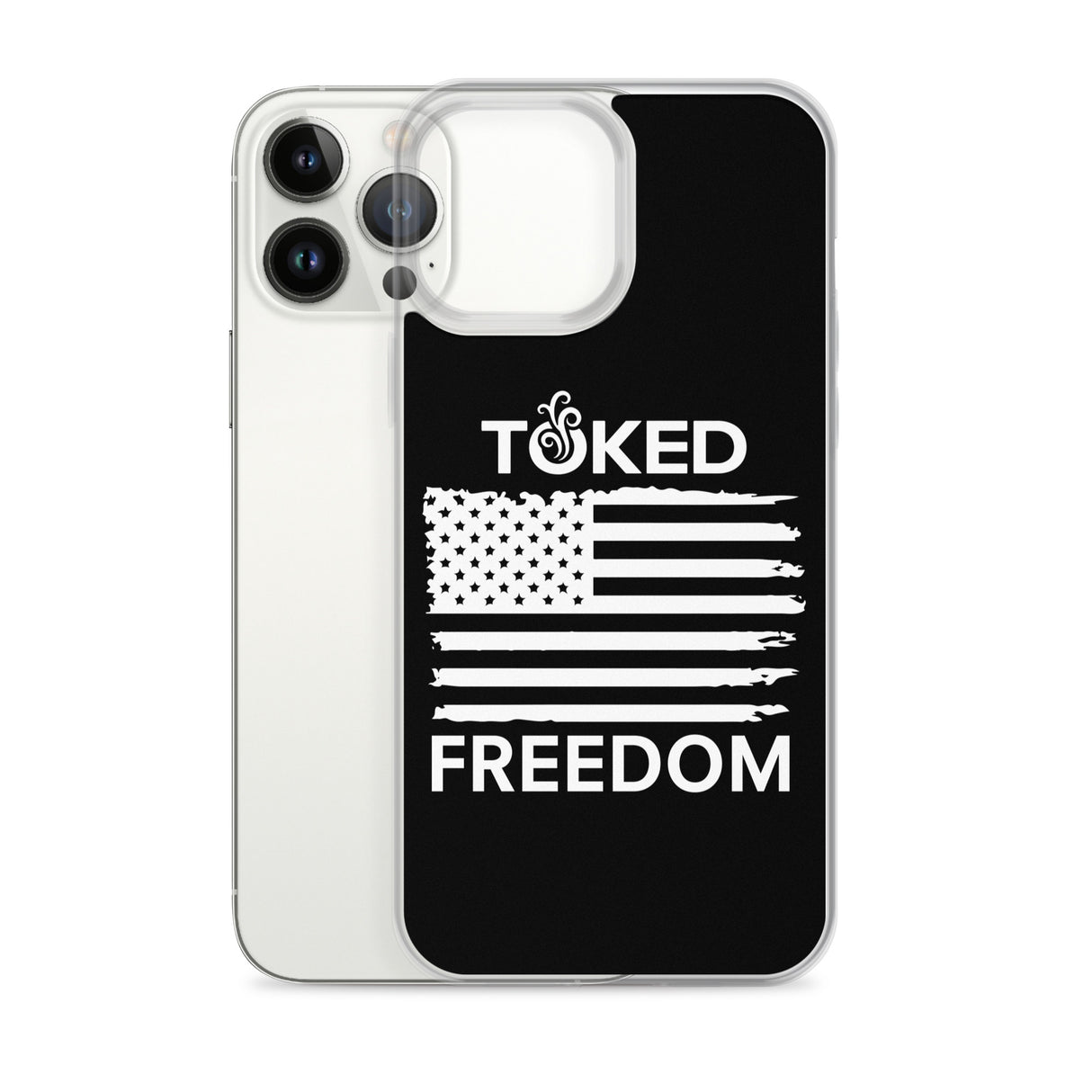 Freedom Black iPhone Case