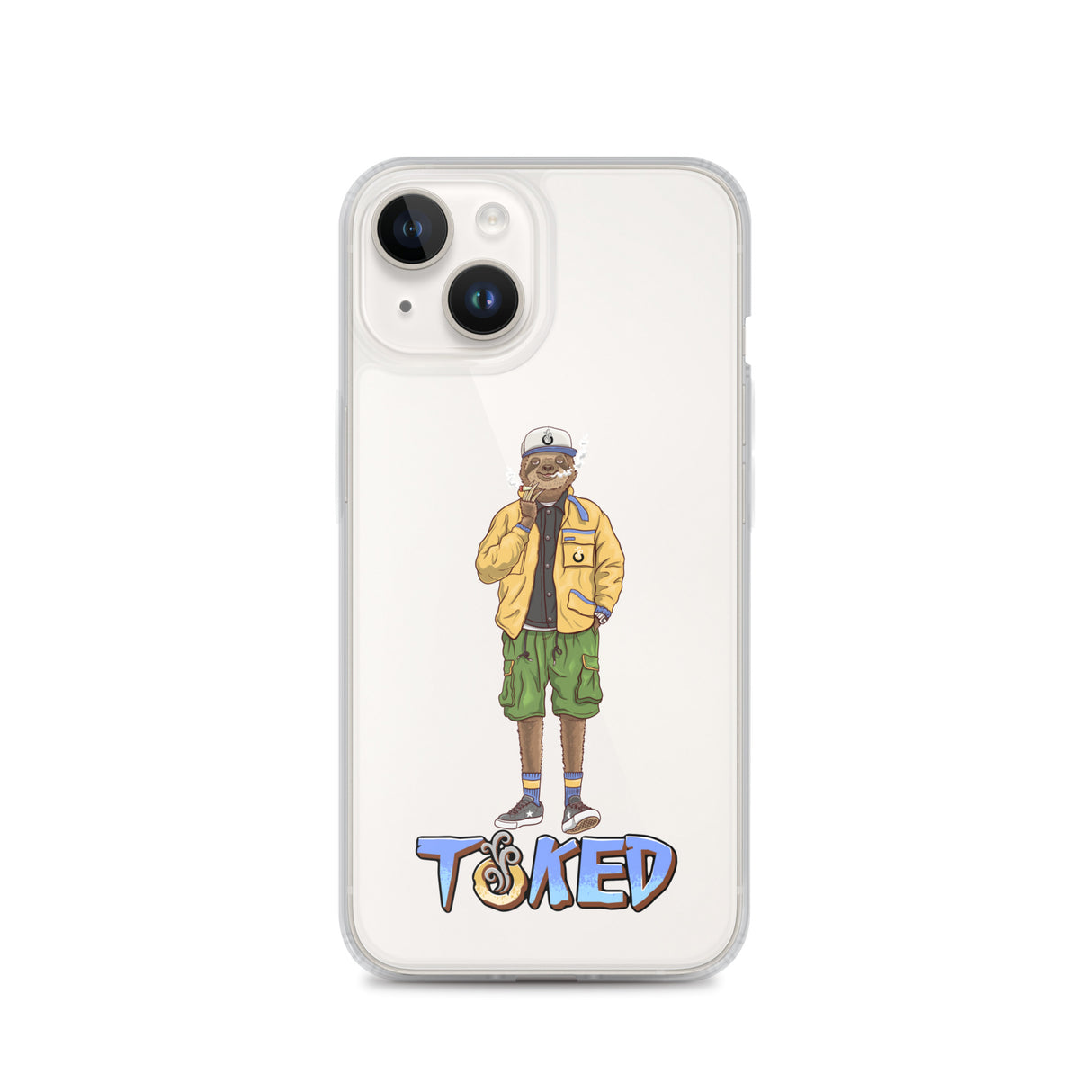 Sloth Clear iPhone Case