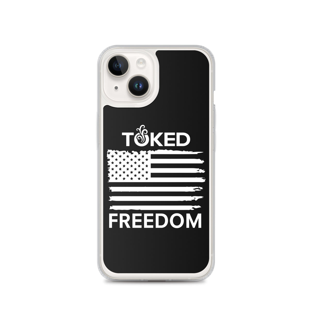 Freedom Black iPhone Case