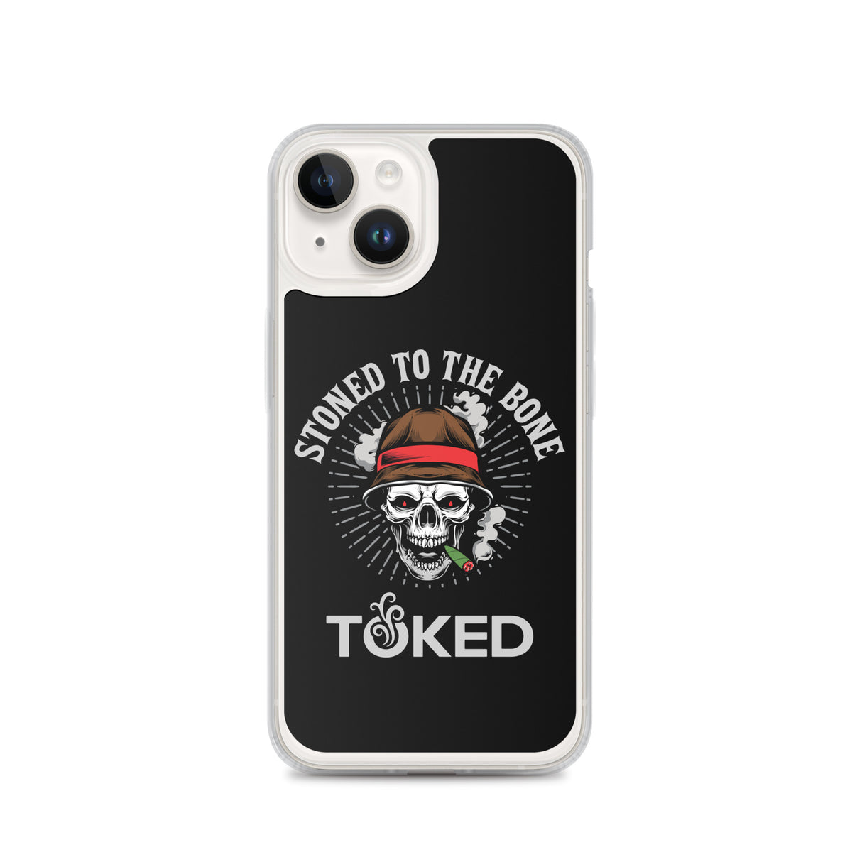 Stoned to the Bone Black iPhone Case