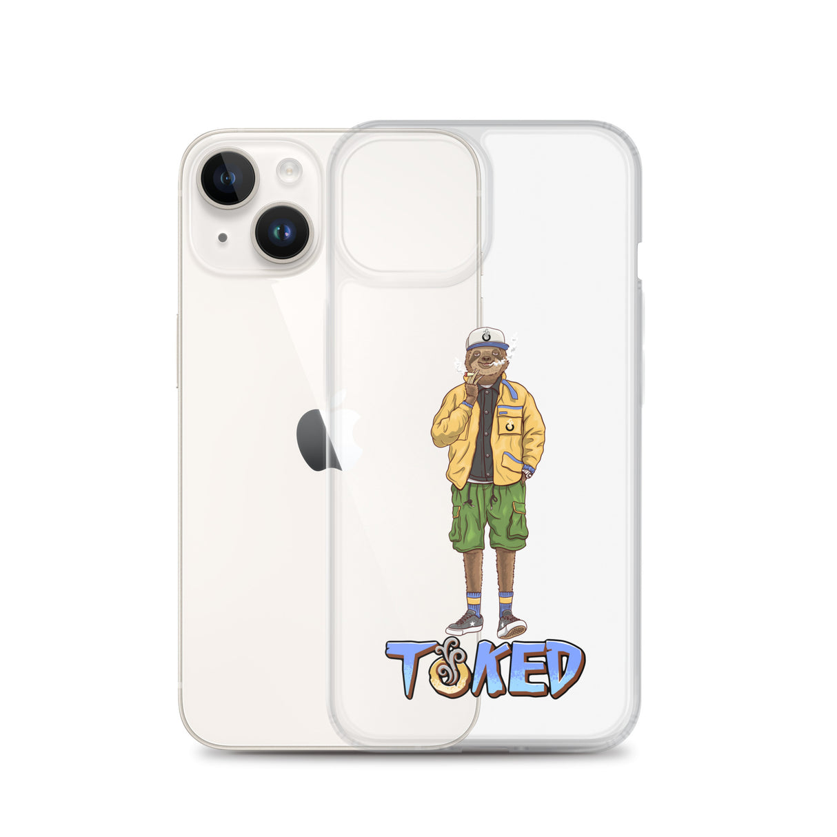 Sloth Clear iPhone Case