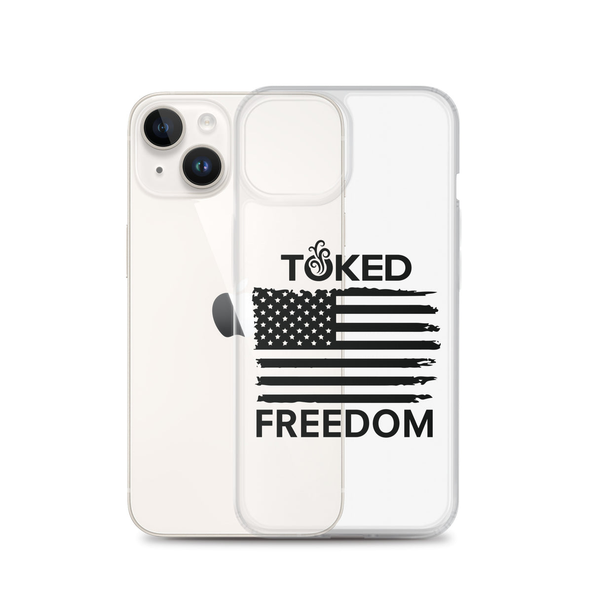 Freedom Clear iPhone Case
