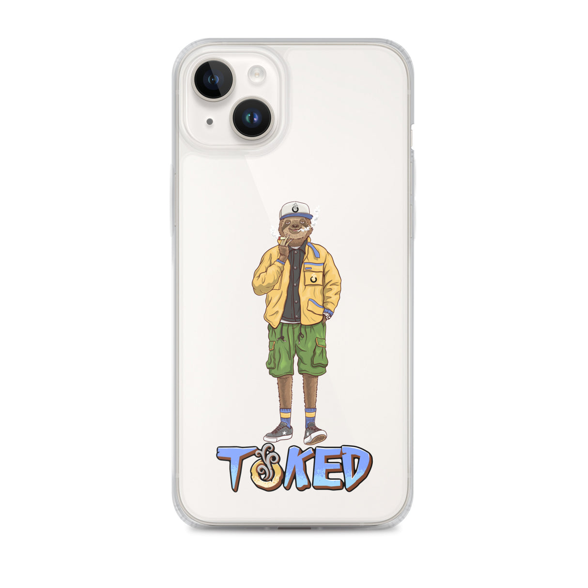 Sloth Clear iPhone Case