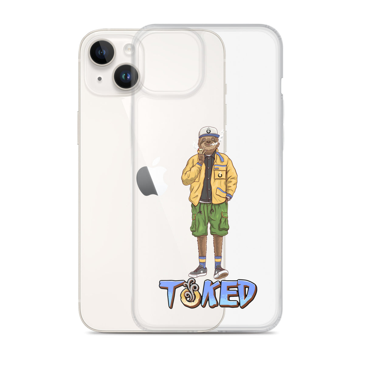 Sloth Clear iPhone Case