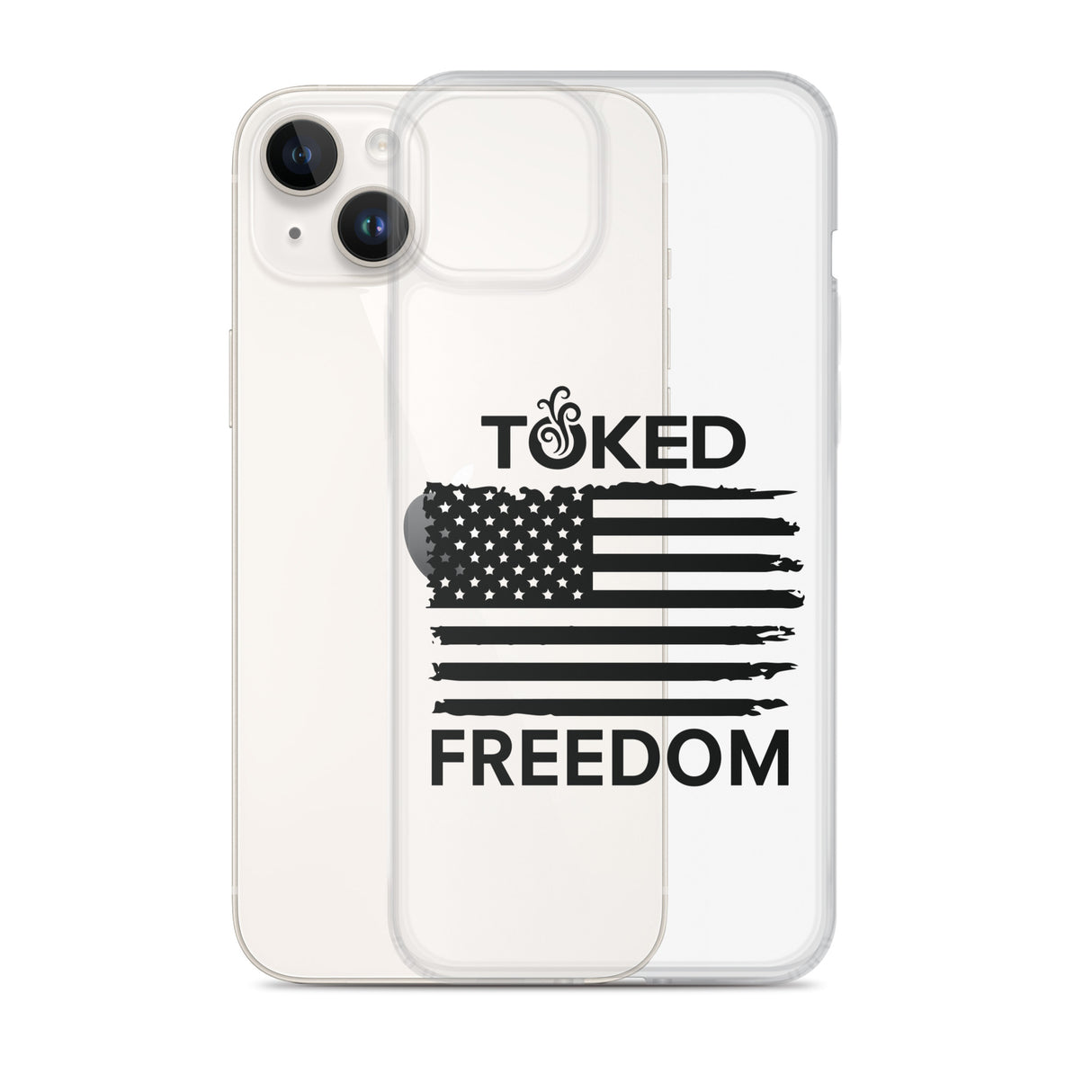 Freedom Clear iPhone Case
