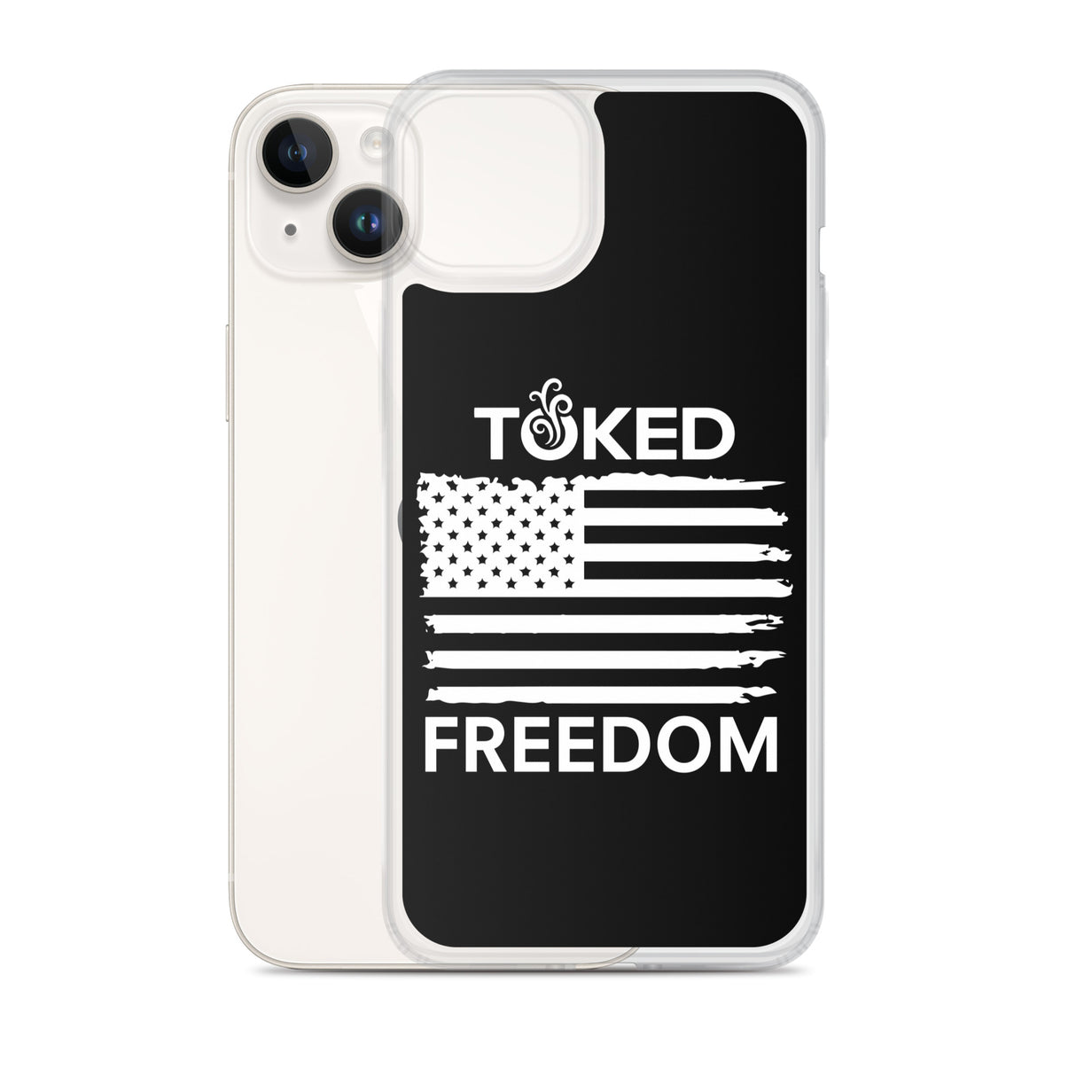 Freedom Black iPhone Case