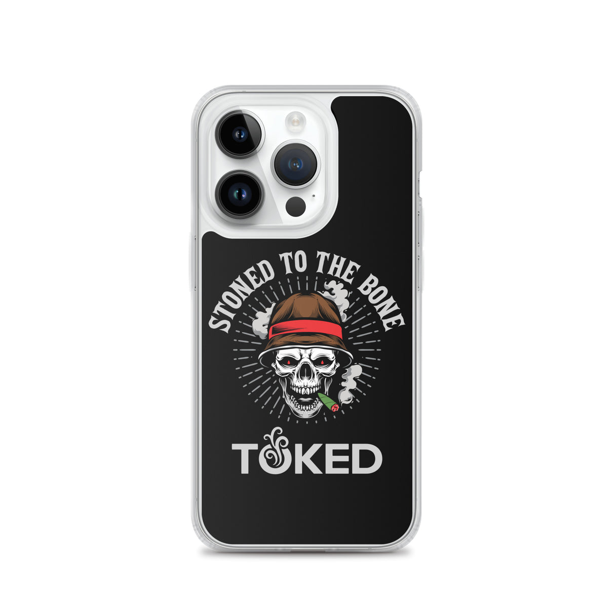 Stoned to the Bone Black iPhone Case