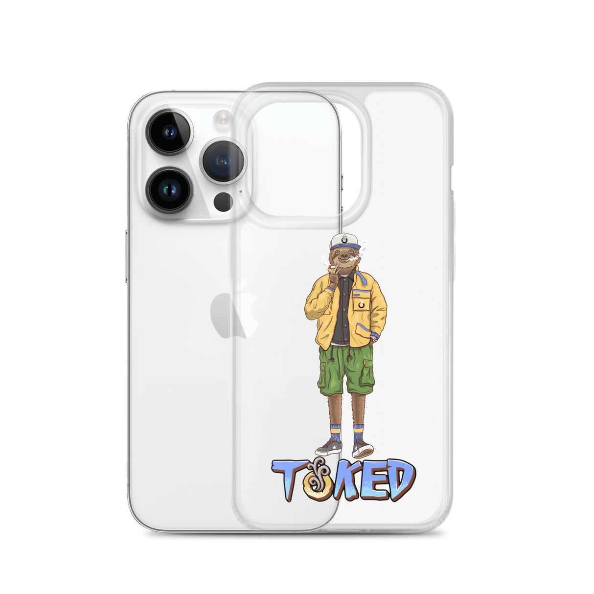 Sloth Clear iPhone Case