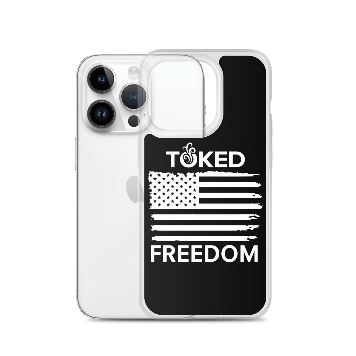 Freedom Black iPhone Case
