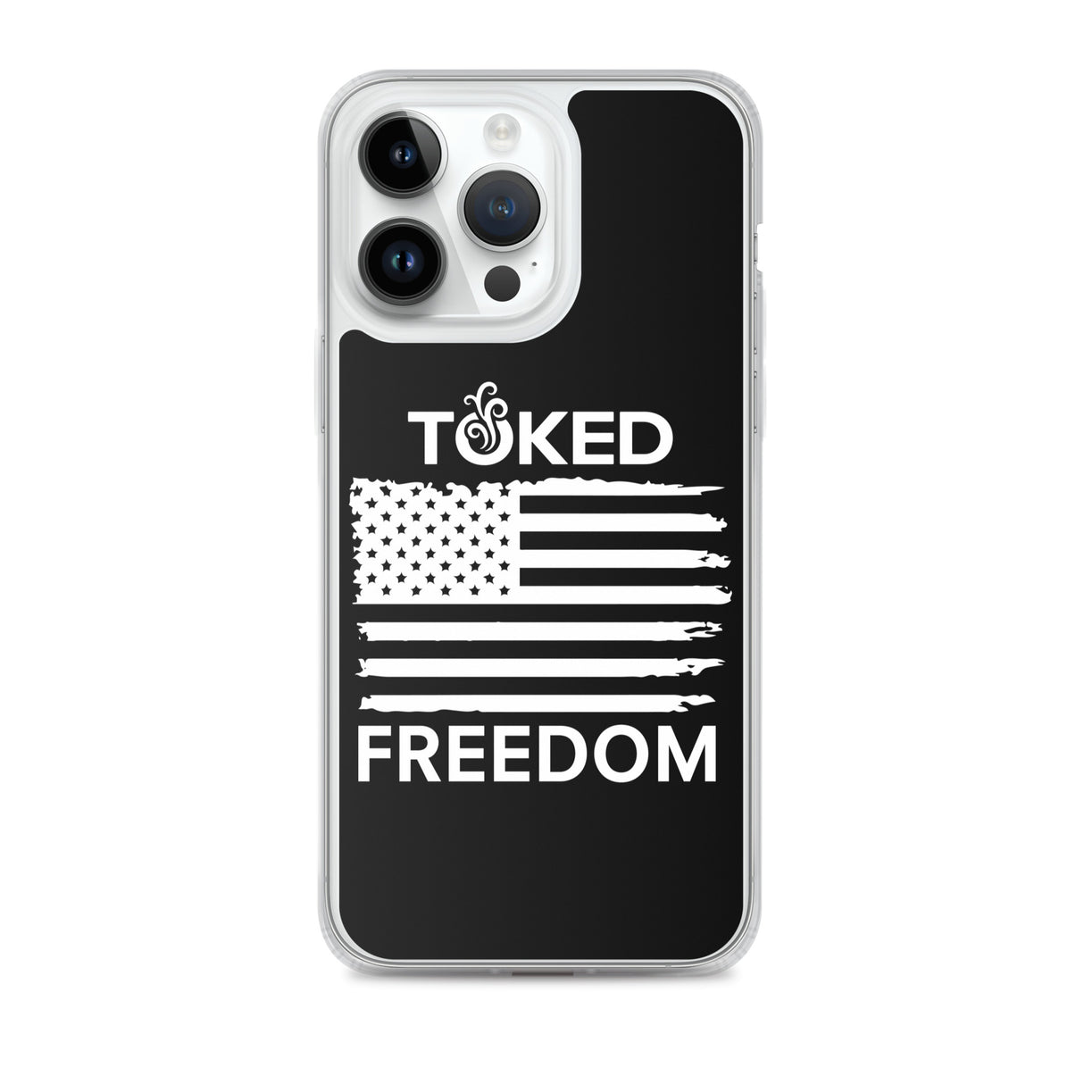 Freedom Black iPhone Case