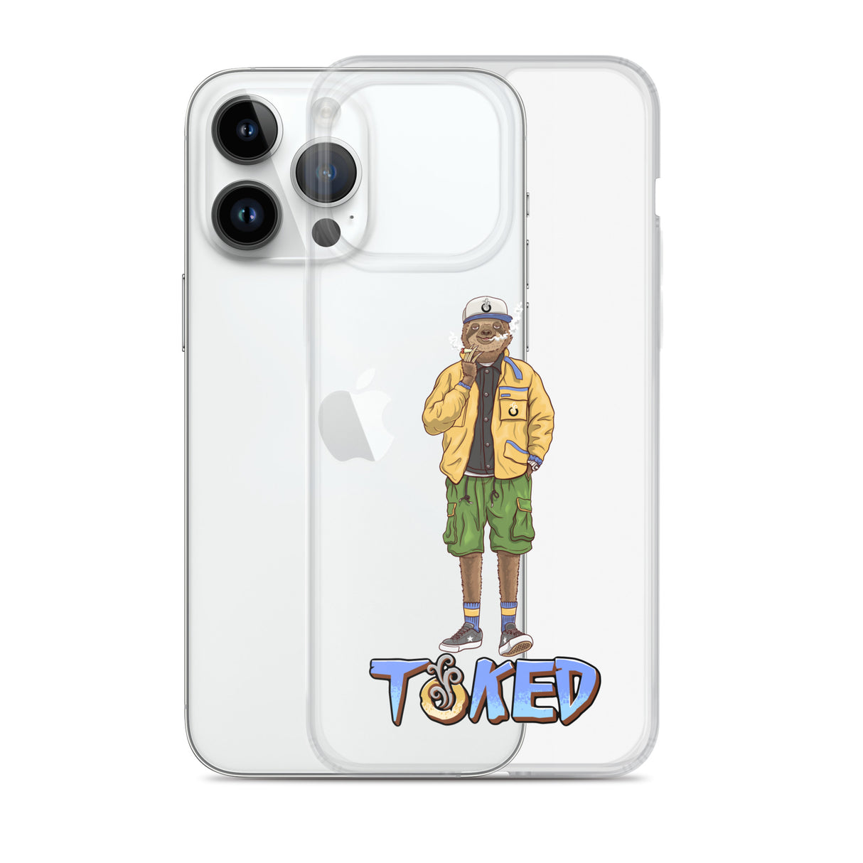 Sloth Clear iPhone Case