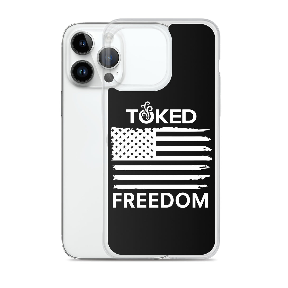 Freedom Black iPhone Case