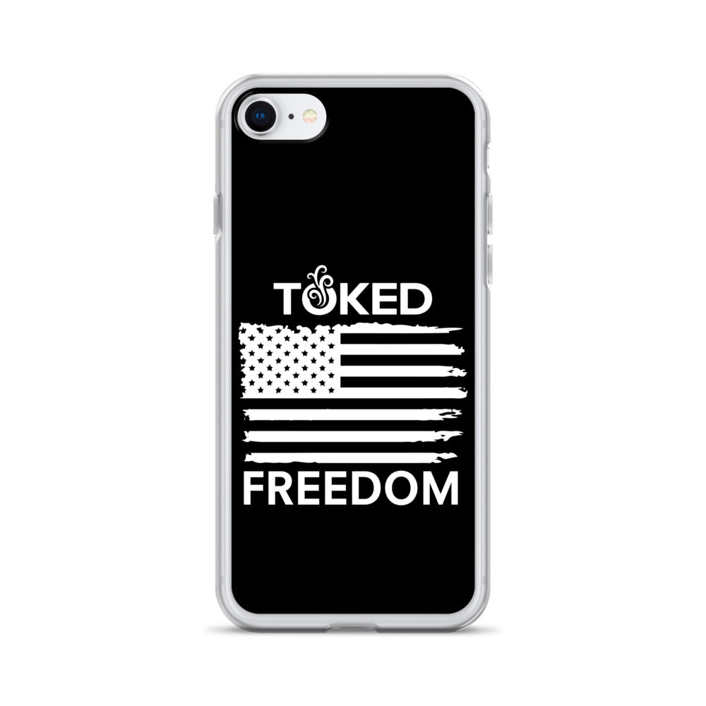 Freedom Black iPhone Case