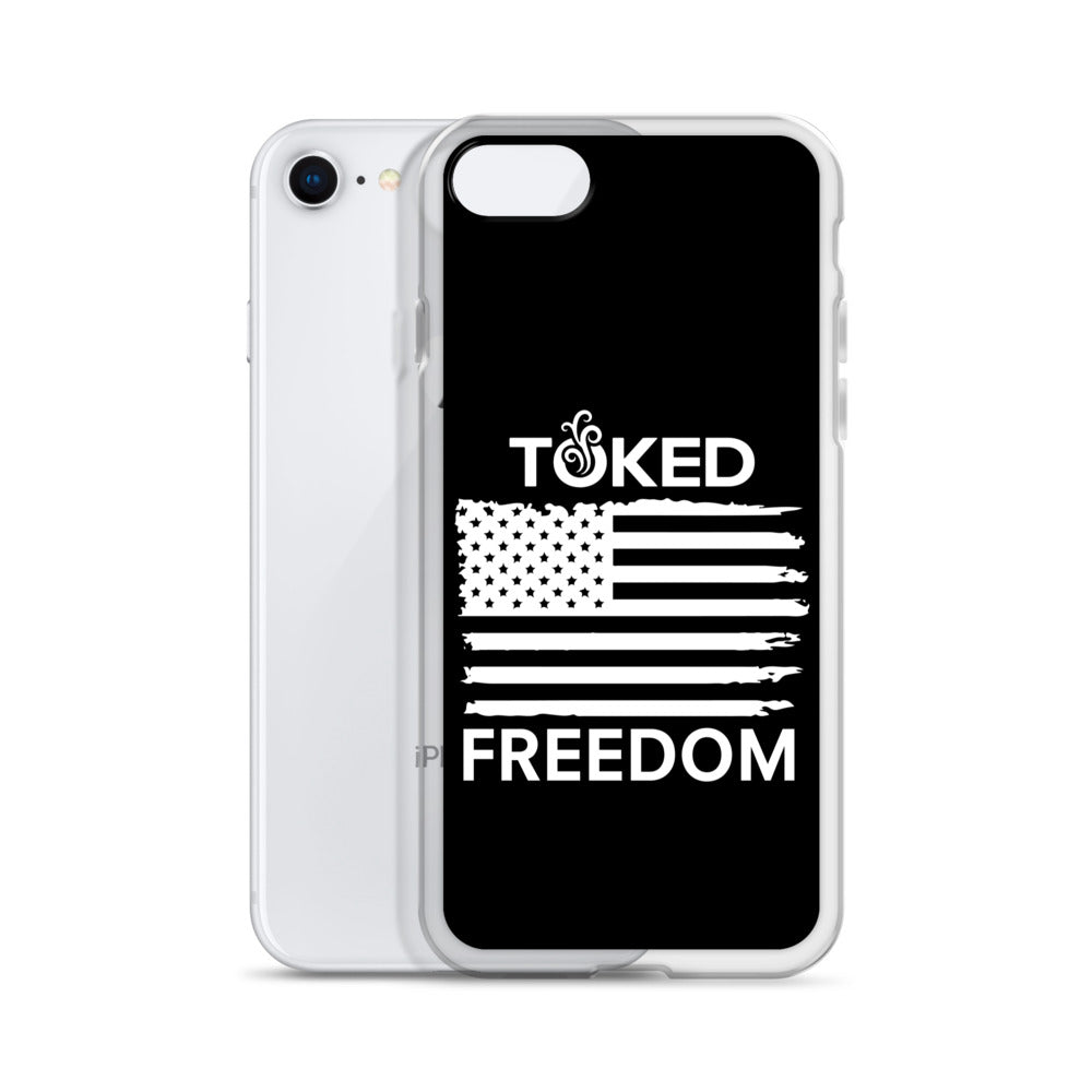 Freedom Black iPhone Case