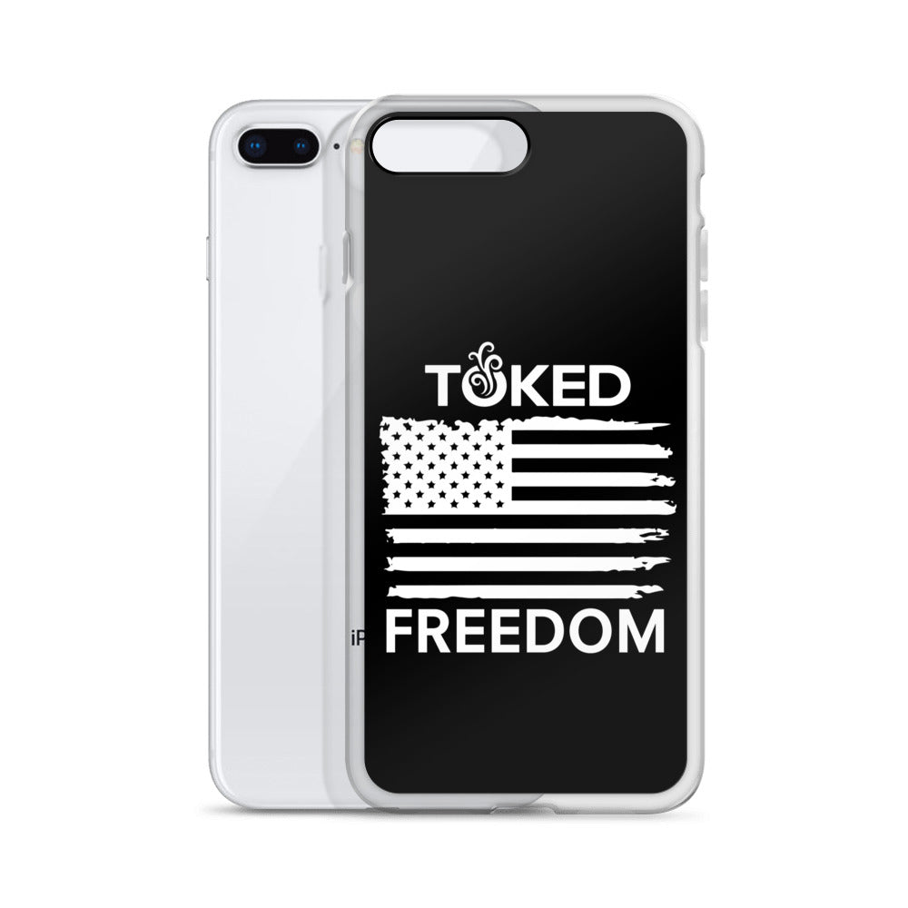 Freedom Black iPhone Case