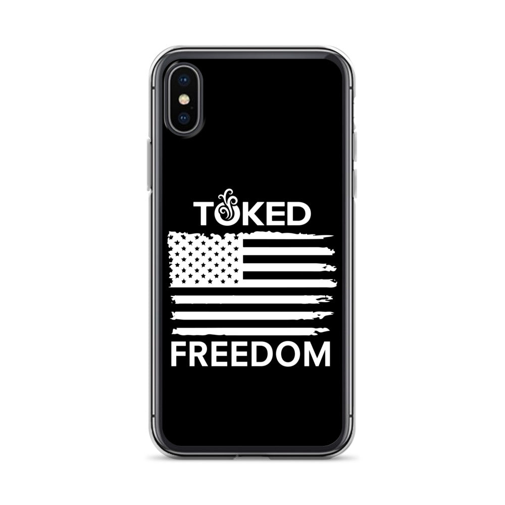 Freedom Black iPhone Case