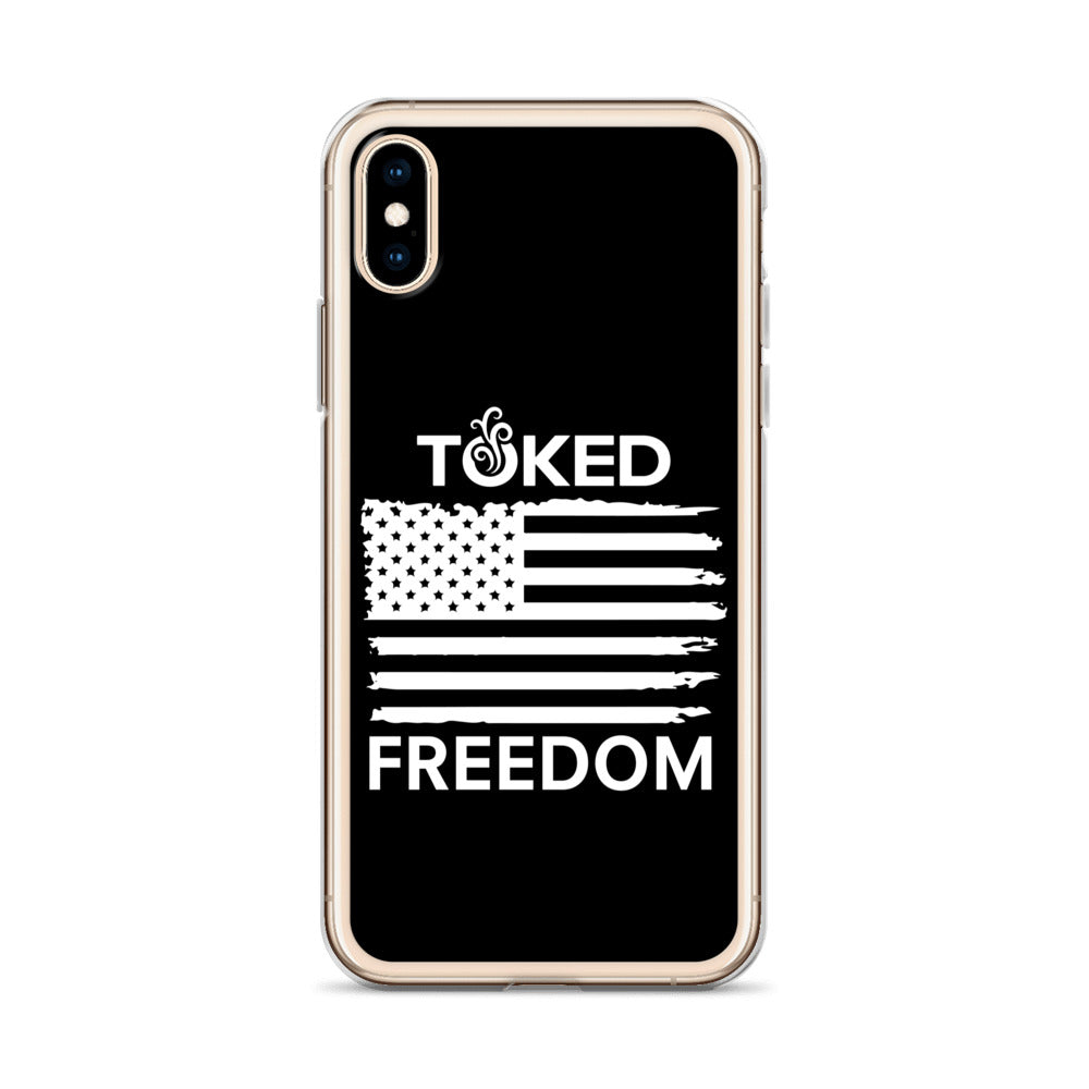 Freedom Black iPhone Case
