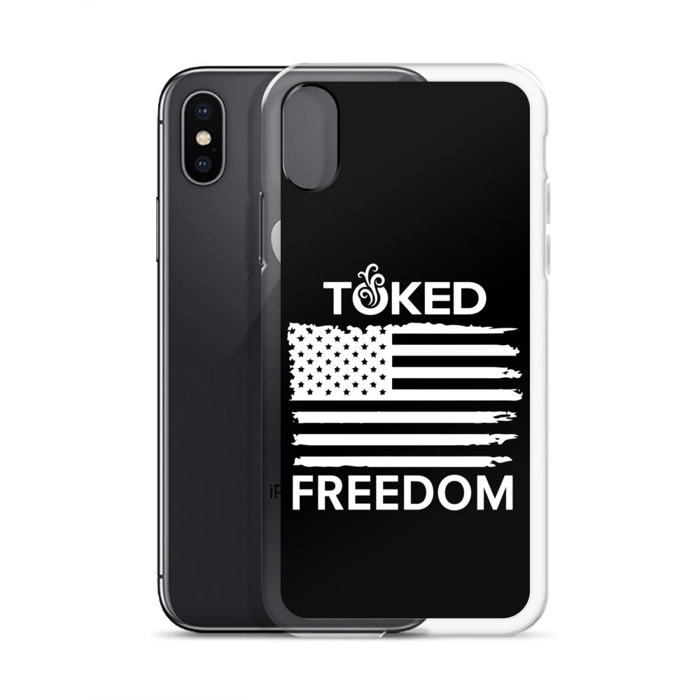 Freedom Black iPhone Case