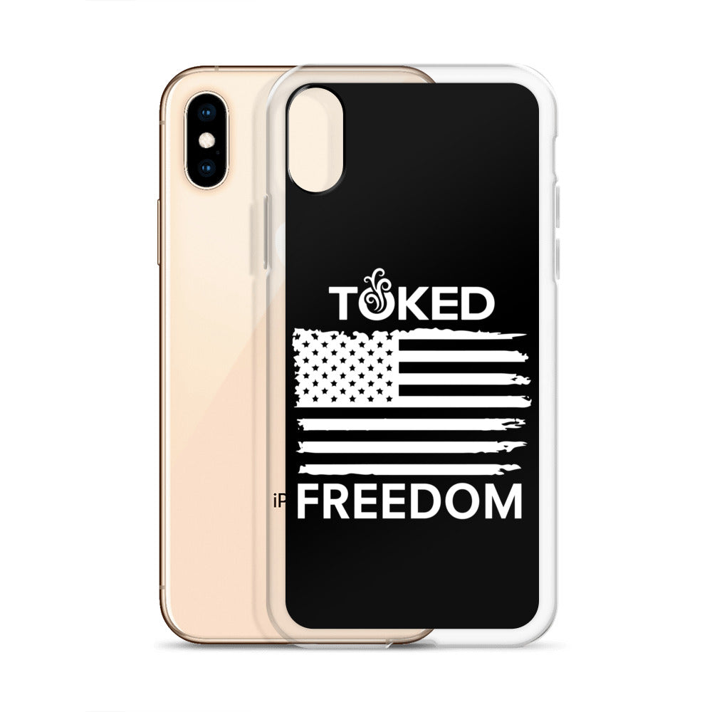 Freedom Black iPhone Case
