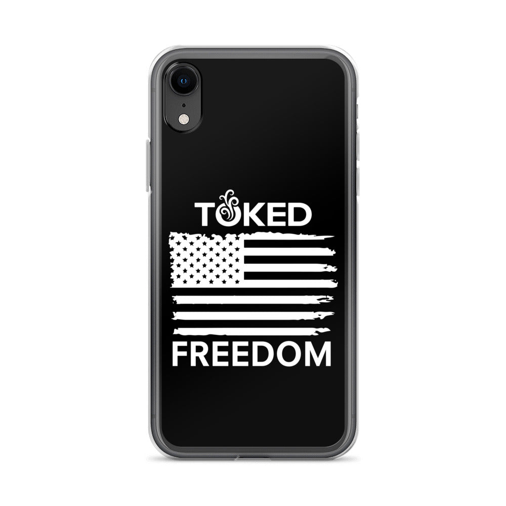 Freedom Black iPhone Case