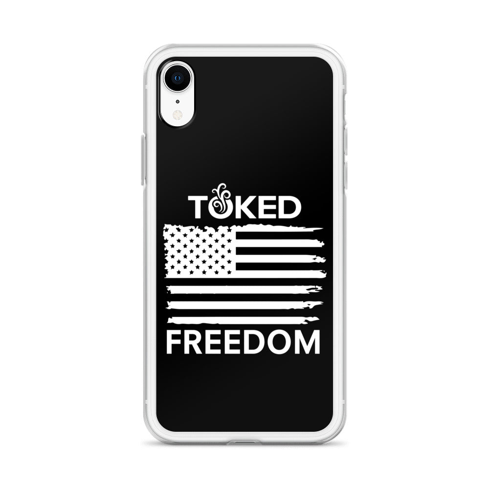 Freedom Black iPhone Case
