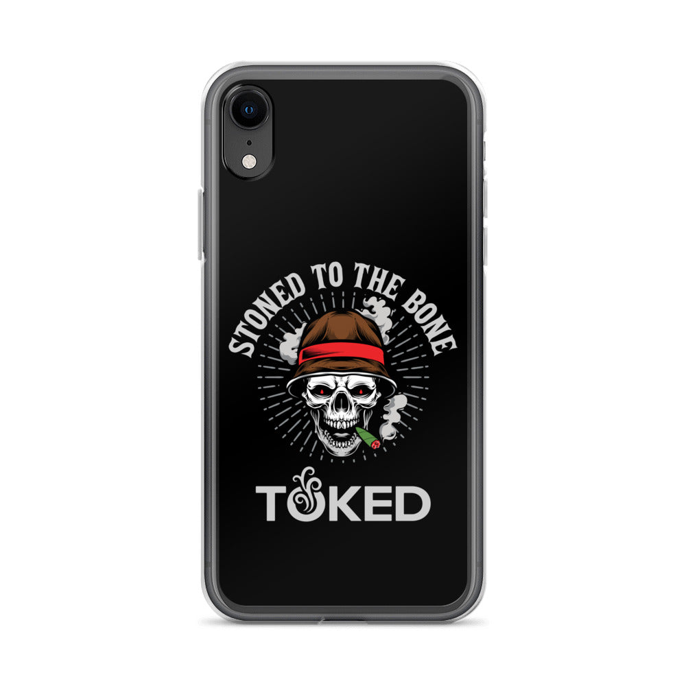Stoned to the Bone Black iPhone Case