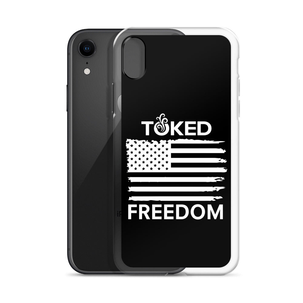 Freedom Black iPhone Case