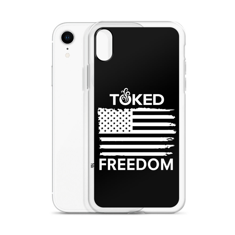 Freedom Black iPhone Case