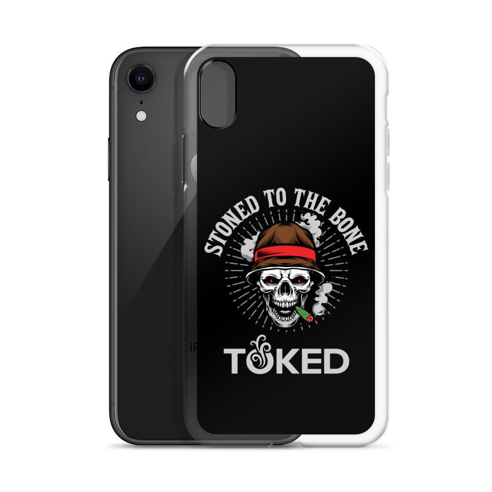 Stoned to the Bone Black iPhone Case