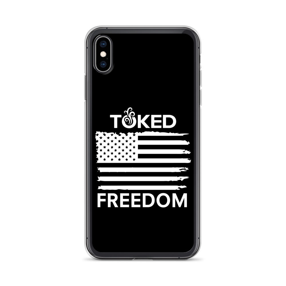 Freedom Black iPhone Case