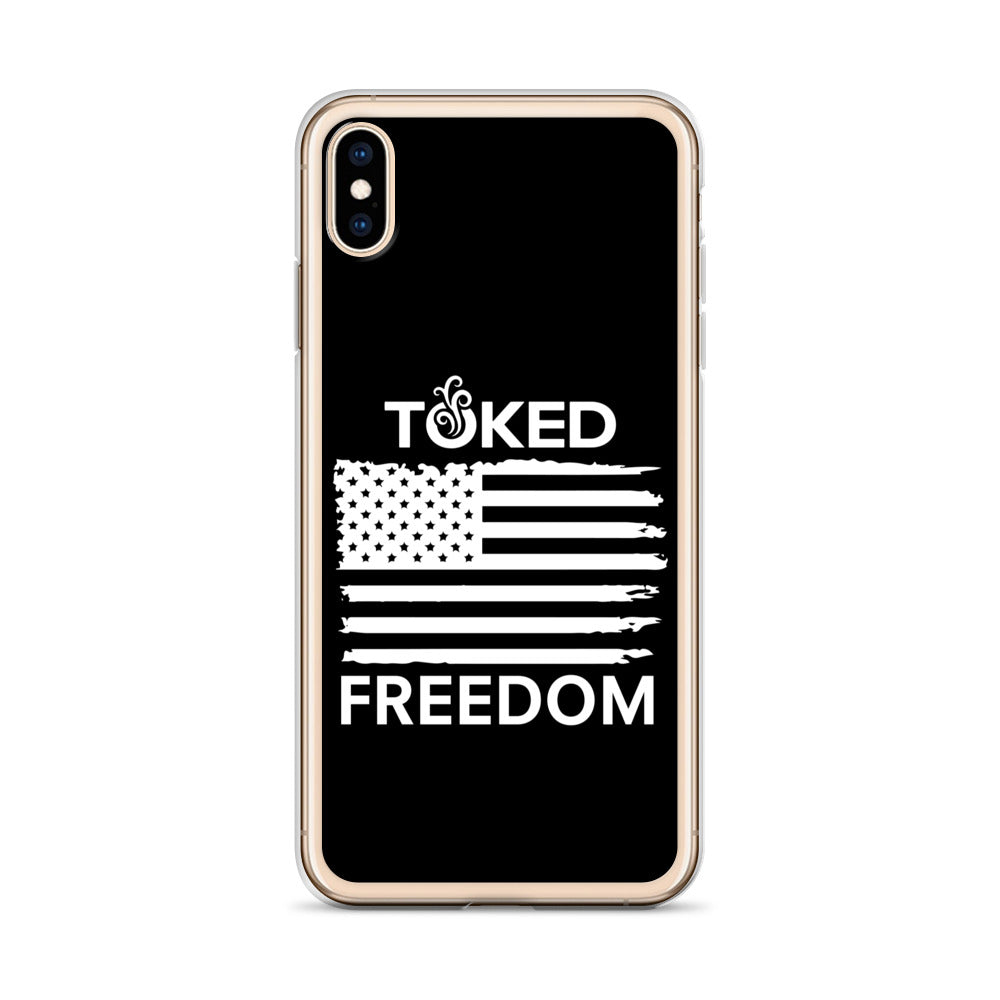 Freedom Black iPhone Case