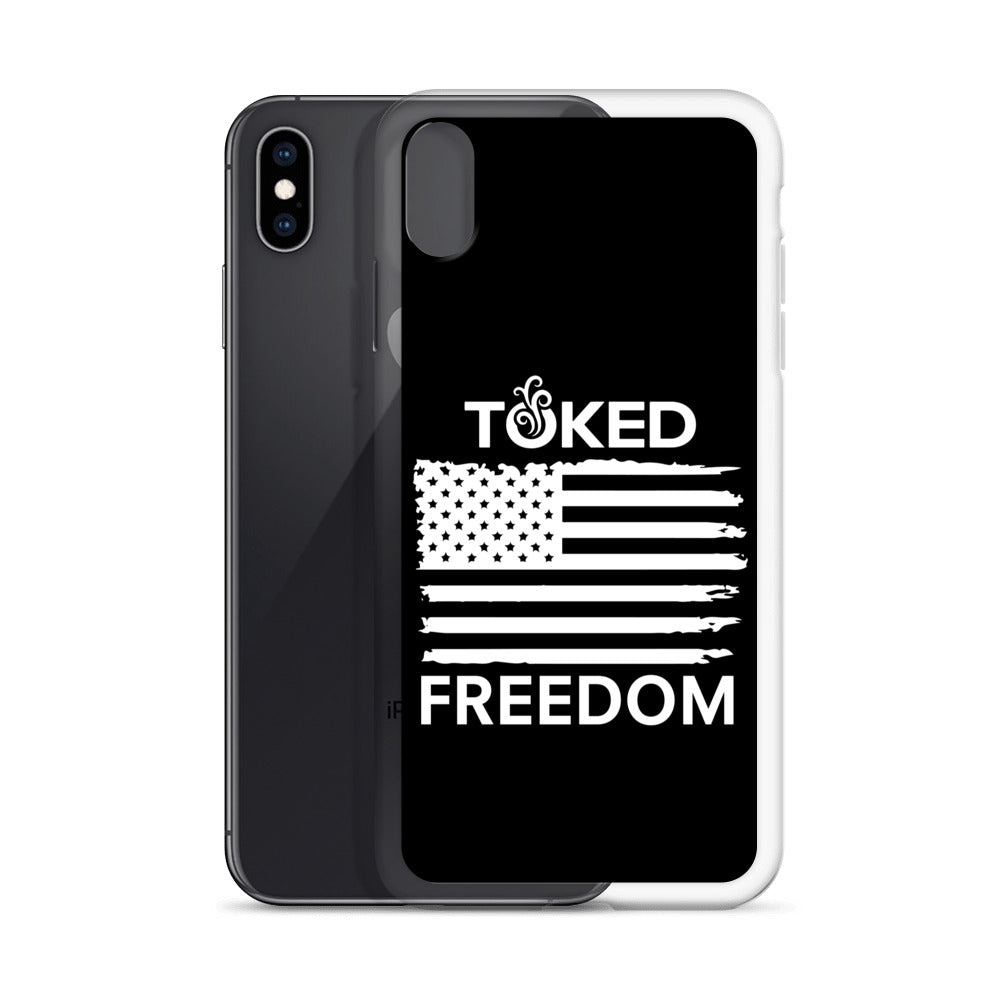 Freedom Black iPhone Case