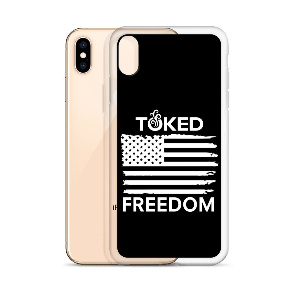 Freedom Black iPhone Case