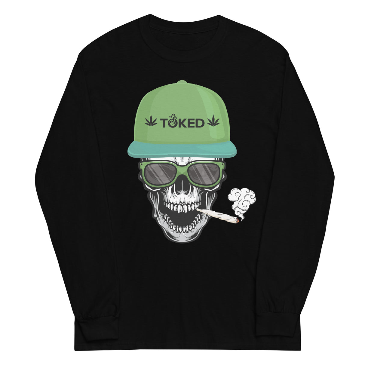 Skeleton Stoned TOKED Long Sleeve Shirt