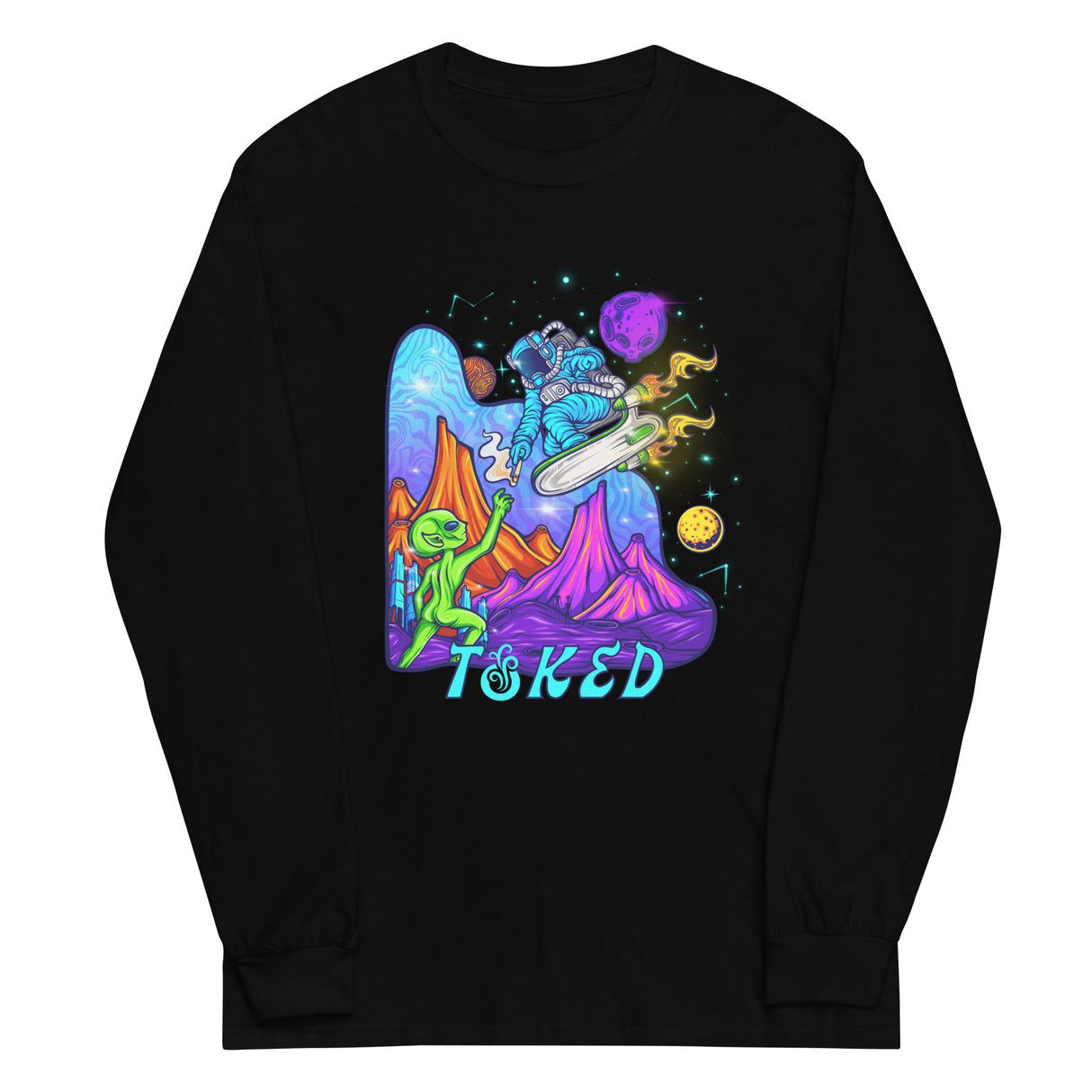 TOKED World Alien Share Long Sleeve Shirt
