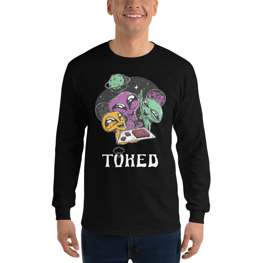 TOKED World Alien Baked Party Long Sleeve Shirt