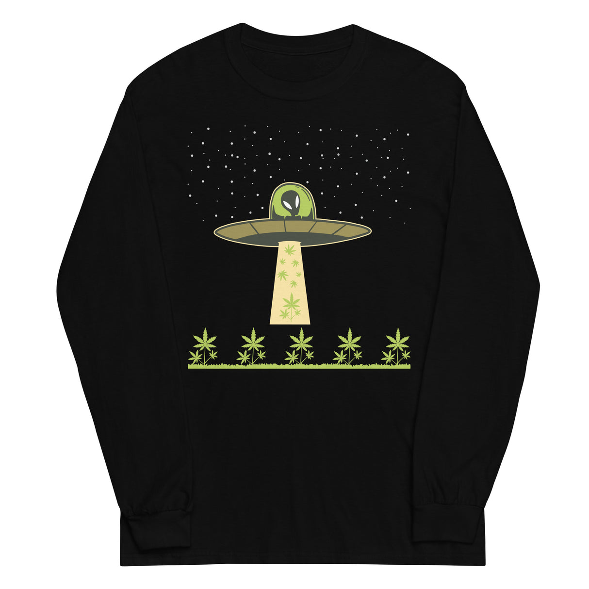 Alien Cropping Long Sleeve Shirt